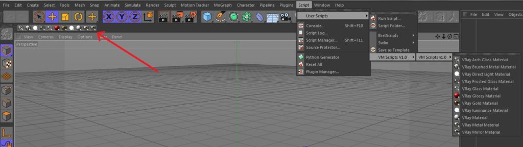 VRay Script Local